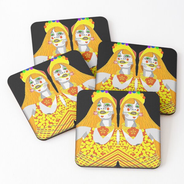 Aperçu de l'œuvre Jumeaux de cirque créée et vendue par DrawerofStuff.