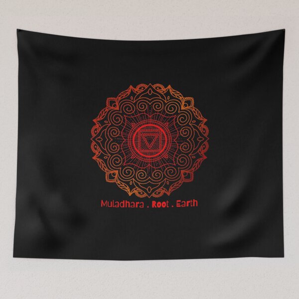 Item preview, Root Chakra Mandala designed and sold by eyoginminimal.