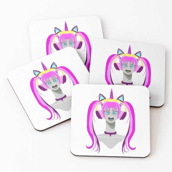 Item preview, Anime Girl pink designed and sold by LIRAZ ZIV.