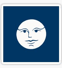 Moon Face Sticker