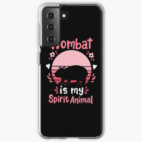 Wombat Spirit Animal Wombat Lover Retro Samsung Galaxy Soft Case