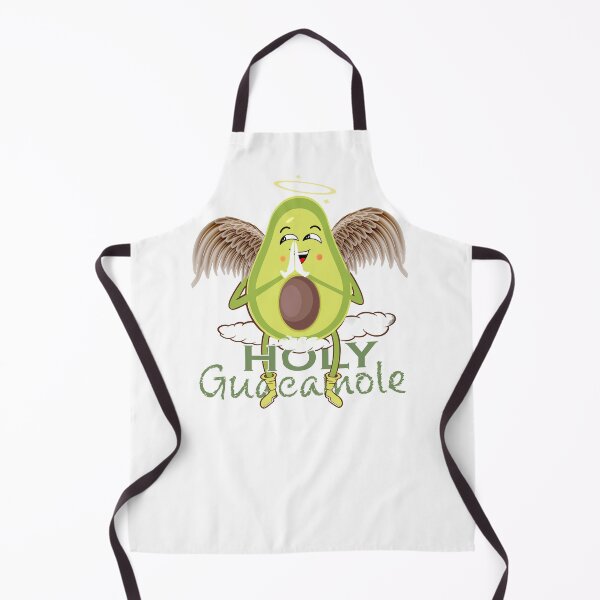 Item preview, Avocado Holy Guacamole - funny avocado angel designed and sold by Tannumoni.