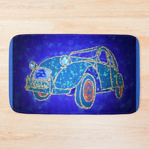 Item preview, 2cv blue background designed and sold by jyt1956.