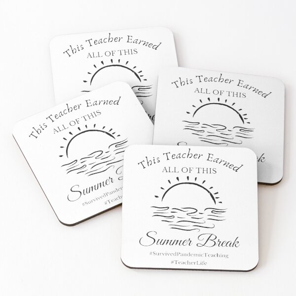 Item preview, This Teacher Earned All Of This Summer Break Teacher Life designed and sold by shellagrash.