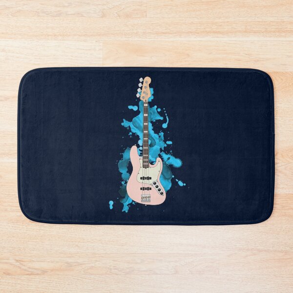 Item preview, J-style Bass Guitar Pink Color designed and sold by nightsworthy.