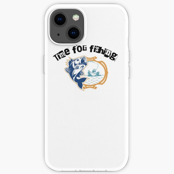 Time for fishing iPhone Soft Case