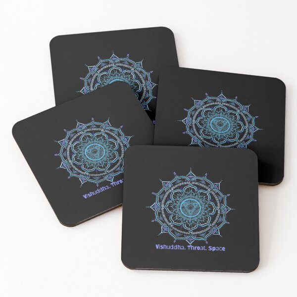 Item preview, Throat Chakra Mandala designed and sold by eyoginminimal.