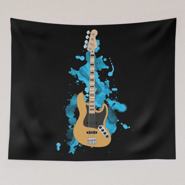 Item preview, J-style Bass Guitar Natural Finish designed and sold by nightsworthy.