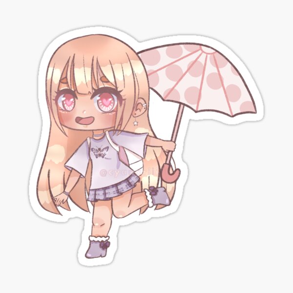 freetoedit look gachalife sticker by @ludmila_santos_03