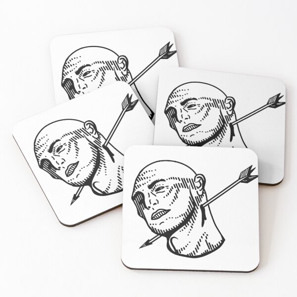 Item preview, The man with the arrow in his neck designed and sold by VADIMproducts.