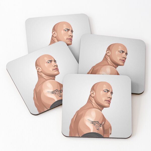 Artikelvorschau, Dwayne Johnson Art entworfen und verkauft von comel4rt.