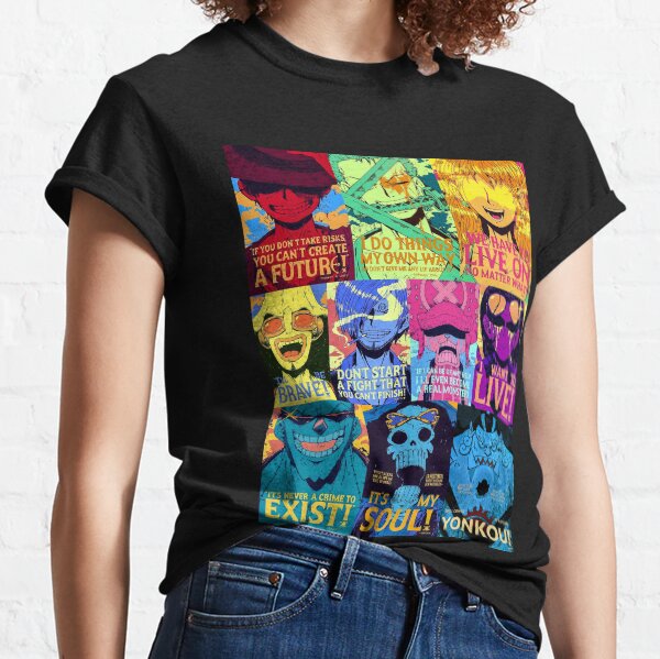 One Piece Anime Crew mit Jimbei Classic T-Shirt