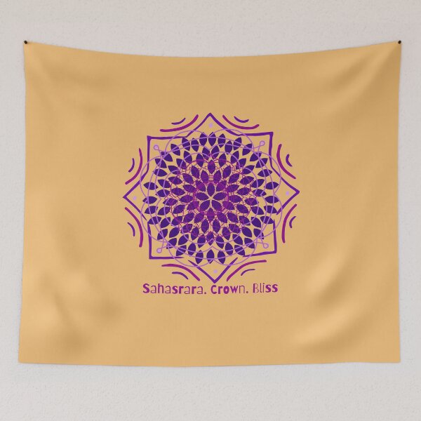 Item preview, Crown Chakra Mandala designed and sold by eyoginminimal.