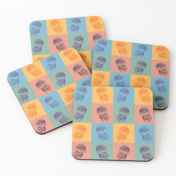 Artikelvorschau, Warhol Style Baby Otter Print entworfen und verkauft von LavenderMint.