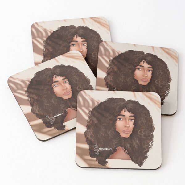 Item preview, MUCHACHA RIZADA designed and sold by Uwijalart.