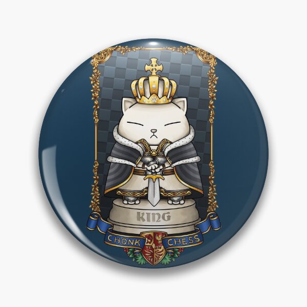 Item preview, Medieval Cat Chess King  designed and sold by Takeda-art.