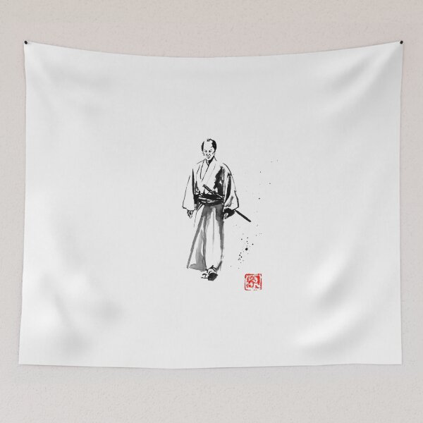 Item preview, walking samurai designed and sold by pechane.