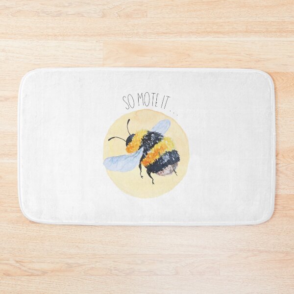 Item preview, So mote it bee - gorgeous watercolour bee designed and sold by WitchyDays.