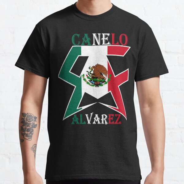 canelo alvarez logo t shirt