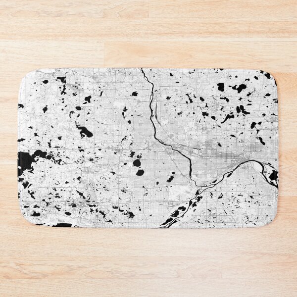 Item preview, Minneapolis Street Map Art designed and sold by AmazingMapArt.