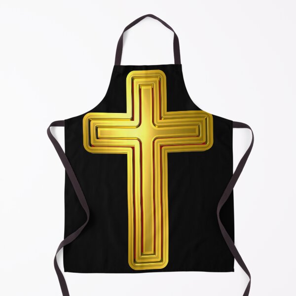 Item preview, Shining Gold Christian Cross designed and sold by toddbrooney.