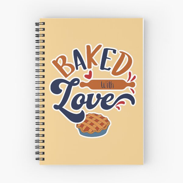 Item preview,  Baked With Love ( Blue and Brown ) designed and sold by RomeoSketches.