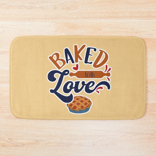 Item preview,  Baked With Love ( Blue and Brown ) designed and sold by RomeoSketches.