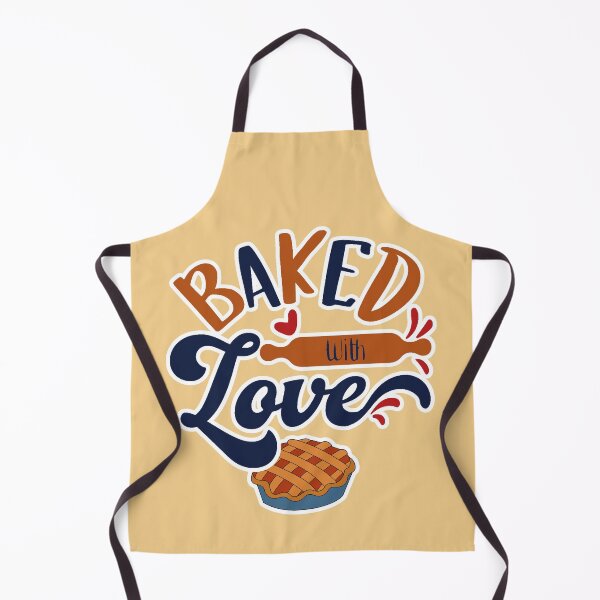 Item preview, Baked With Love ( Blue and Brown ) designed and sold by RomeoSketches.