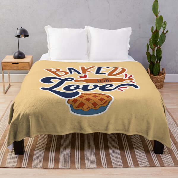 Item preview,  Baked With Love ( Blue and Brown ) designed and sold by RomeoSketches.