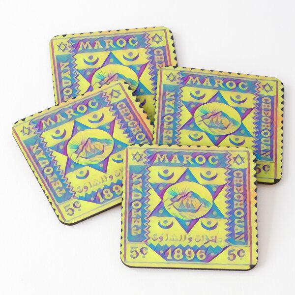 Item preview, Ancient Stamps of Morocco designed and sold by mtargui2022.