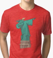 DAB New York Liberty Statue of Liberty Tri-blend T-Shirt