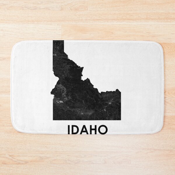 Item preview, Idaho Street Map Art designed and sold by AmazingMapArt.