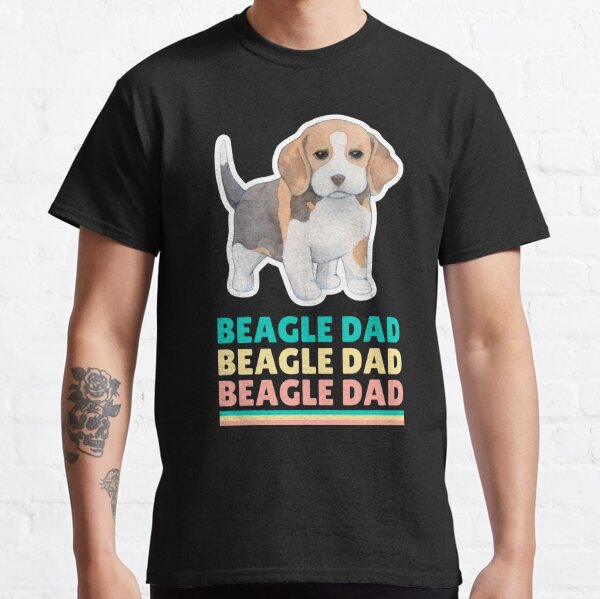 Download Beagle Dad T Shirts Redbubble