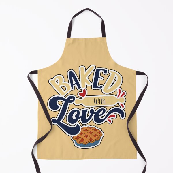 Item preview, Baked With Love ( Blue and Cream ) designed and sold by RomeoSketches.