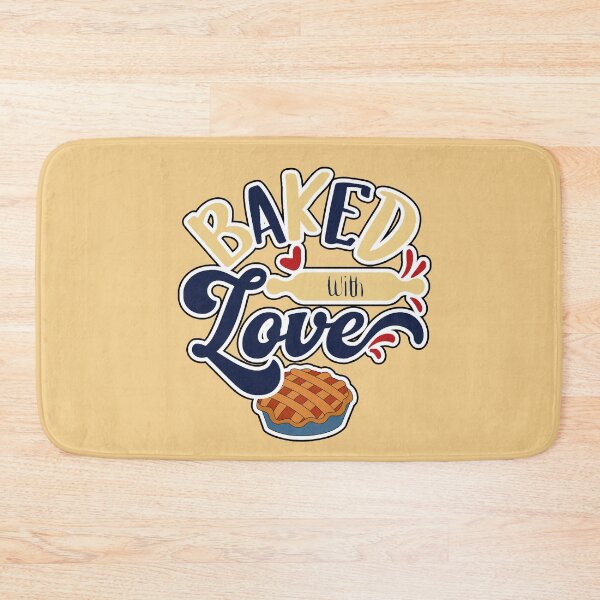 Item preview,  Baked With Love ( Blue and Cream ) designed and sold by RomeoSketches.