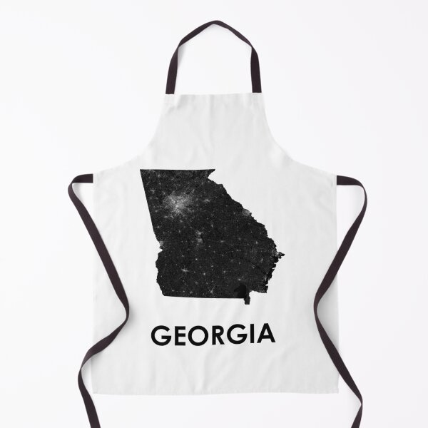 Item preview, Georgia Street Map Art designed and sold by AmazingMapArt.