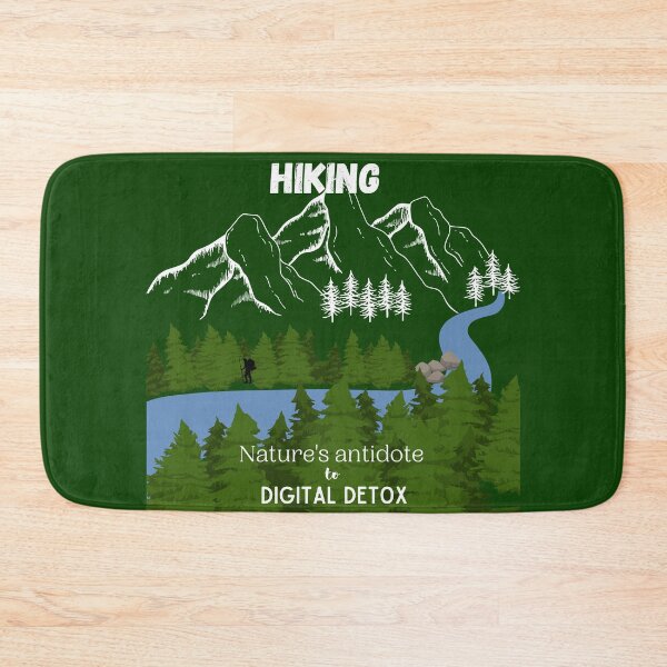 Item preview, Hiking nature's antidote to digital detox designed and sold by eyoginminimal.