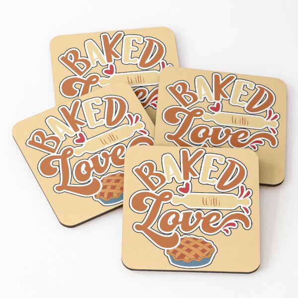 Item preview,  Baked With Love ( Brown and Cream ) designed and sold by RomeoSketches.