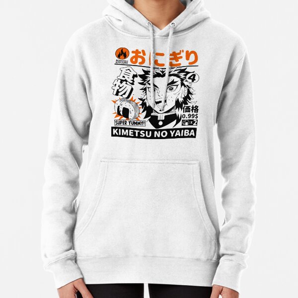 Demon Slayer Food "Rengoku" Pullover Hoodie