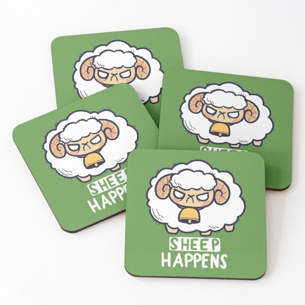 Item preview, Sheep Happens designed and sold by TaylorRoss1.