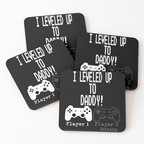 Item preview, I leveled Up to Daddy!, New parent Gamer T-Shirt. designed and sold by HammonArt.