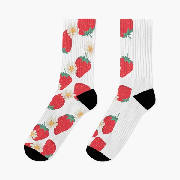 Item preview, Strawberry and Cream Flowers Pattern designed and sold by kindtoearth.