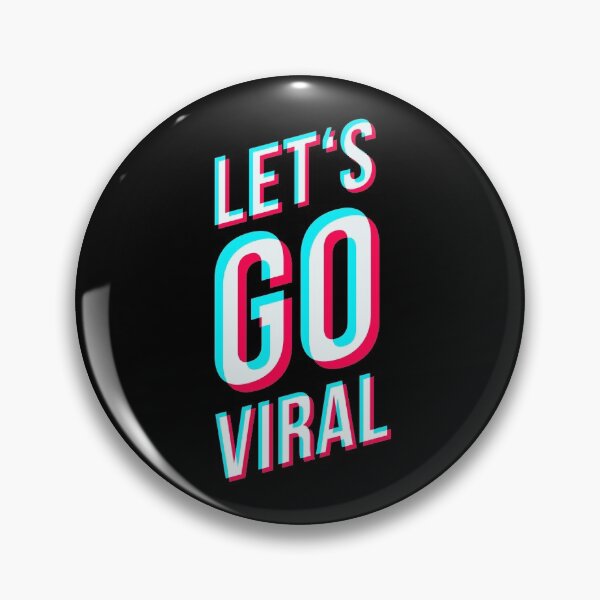 Item preview, Lets go viral on tik tok design designed and sold by hendeJens.