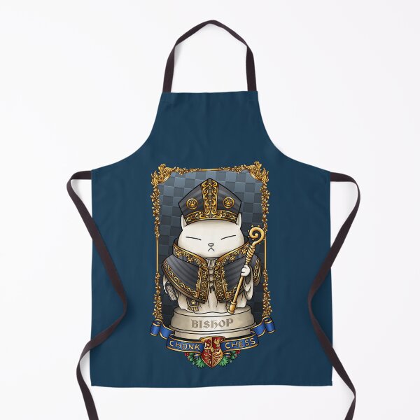Item preview, Medieval Cat Chess Bishop designed and sold by Takeda-art.