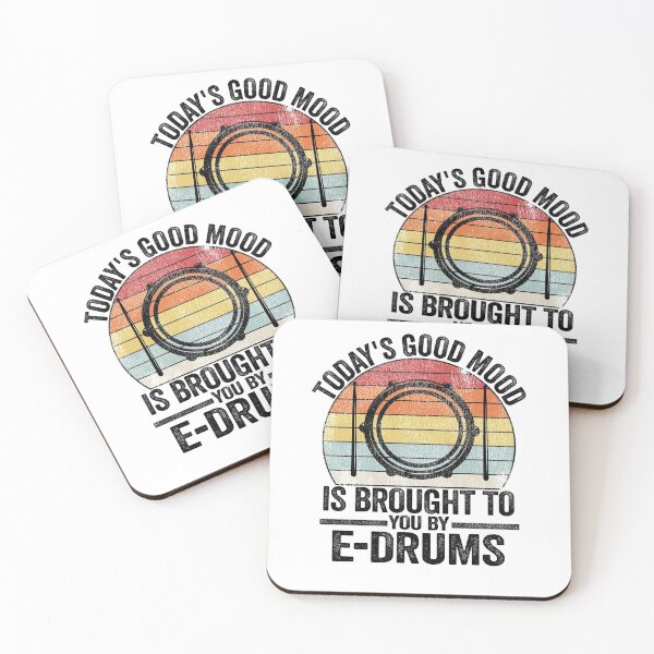 Item preview, Today's Good Mood Quote E-Drums Electronic Drums Gift Funny designed and sold by Stronzi.
