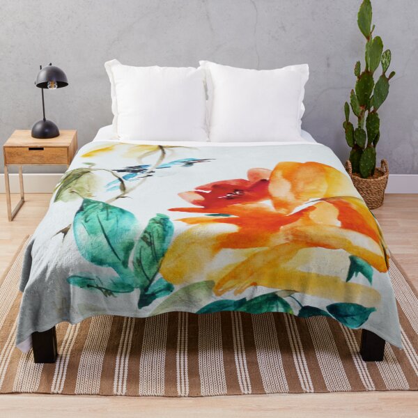 Item preview, Watercolor Series "Flowers. Yellow Rose." designed and sold by AlissNikolina.