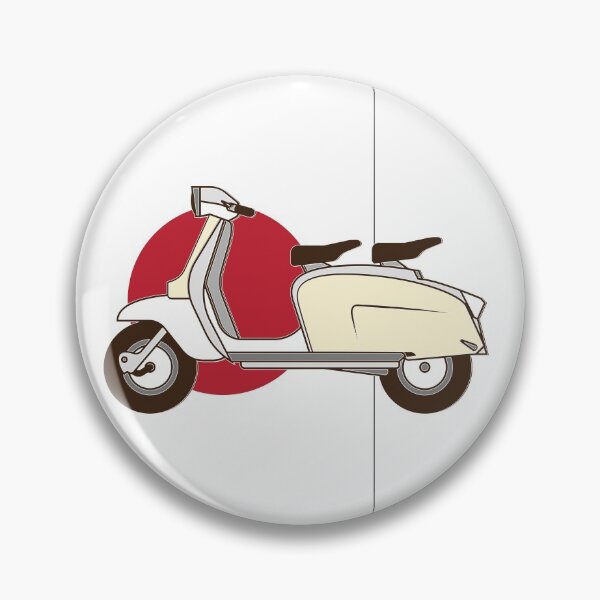 Item preview, Lambretta on Japanese Flag designed and sold by AceHamster.