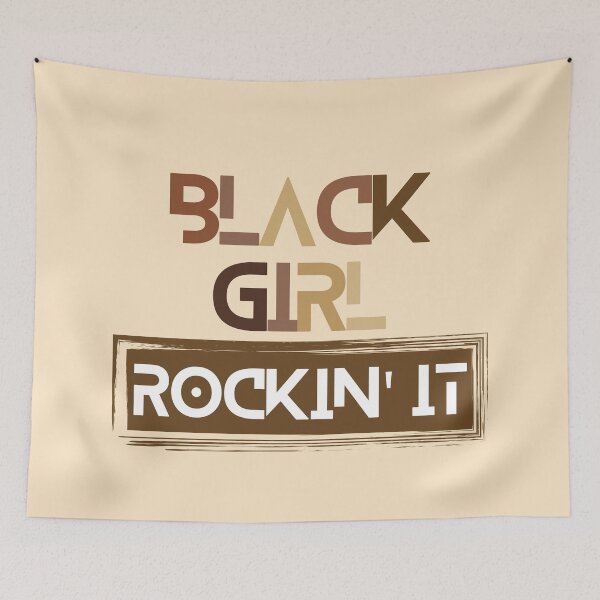 Item preview, Black Girl Rockin' It [#160] designed and sold by AfriStyleUK.