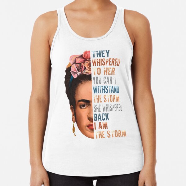 Frida Kahlo Racerback Tank Top