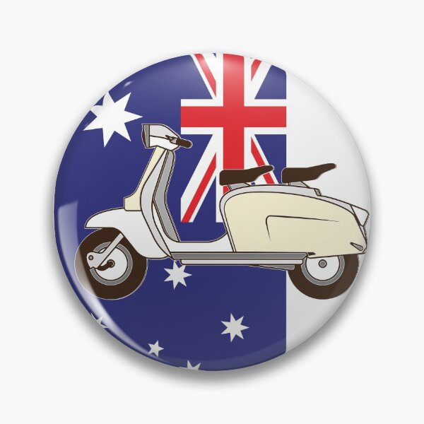 Artikelvorschau, Lambretta auf australischer Flagge entworfen und verkauft von AceHamster.